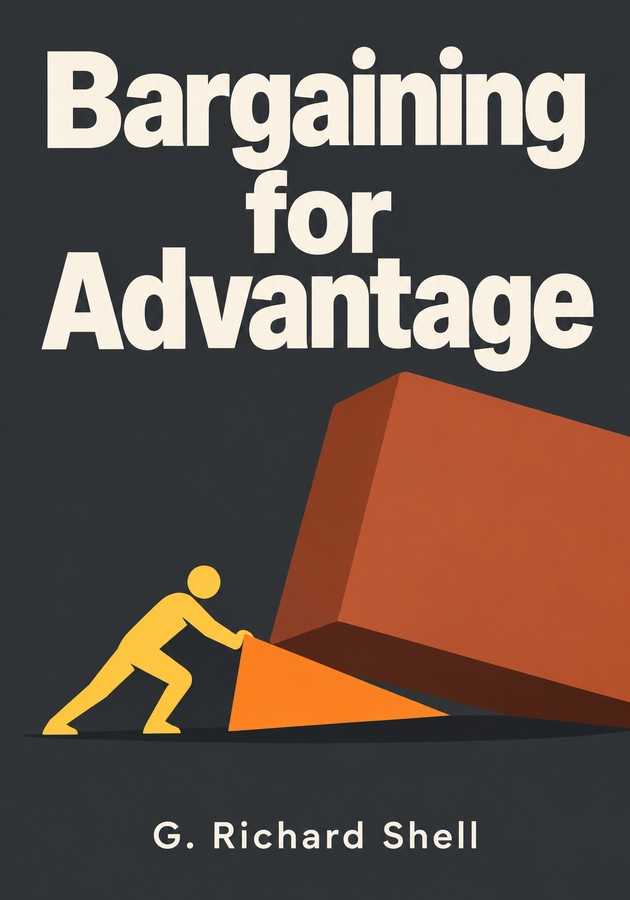 Portada del libro Bargaining for Advantage, de G. Richard Shell — resumen crítico y reseña en 12min