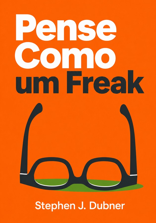 Capa do livro Pense Como um Freak, de Stephen J. Dubner — resumo e resenha crítica no 12min