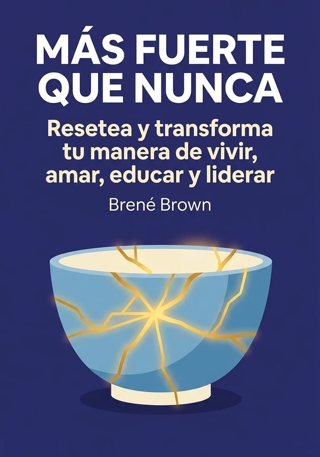 Portada del libro Más fuerte que nunca, de Brené Brown — resumen crítico y reseña en 12min