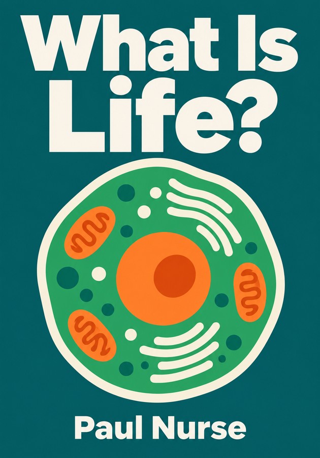 Book cover of What Is Life? by Paul Nurse — critical summary review on 12min