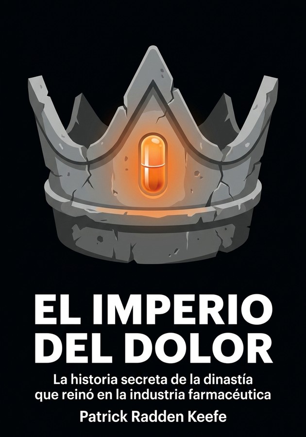 Portada del libro El Imperio del dolor, de Patrick Radden Keefe — resumen crítico y reseña en 12min
