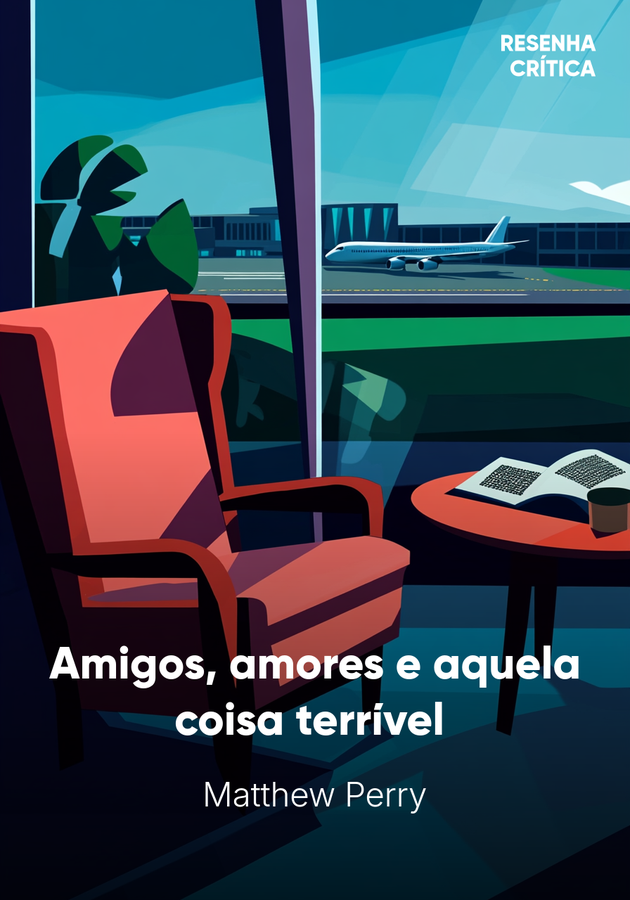 Capa do livro Amigos, amores e aquela coisa terrível , de Matthew Perry — resumo e resenha crítica no 12min
