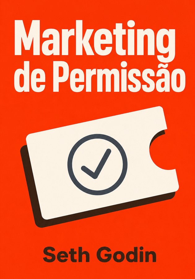 Capa do livro Marketing de Permissão, de Seth Godin — resumo e resenha crítica no 12min