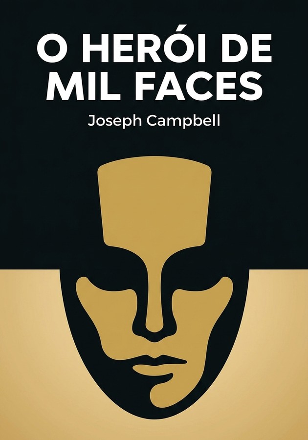 Capa do livro O Herói de Mil Faces, de Joseph Campbell — resumo e resenha crítica no 12min