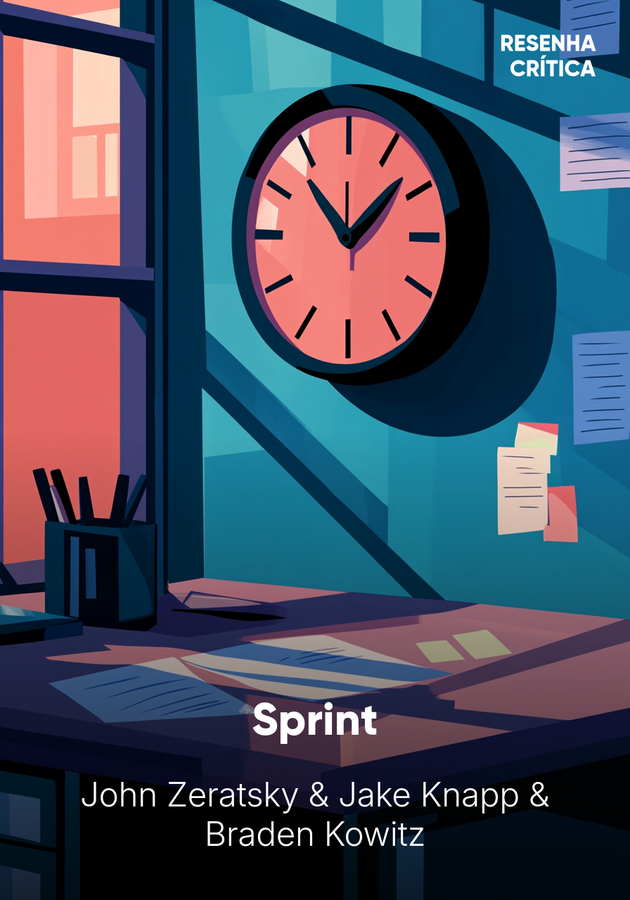 Book cover of Sprint by Jake Knapp & John Zeratsky & Braden Kowitz — critical summary review on 12min