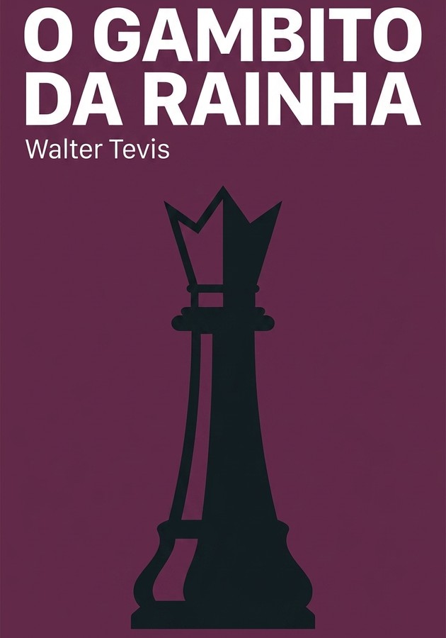 Capa do livro O Gambito da Rainha, de Walter Tevis — resumo e resenha crítica no 12min