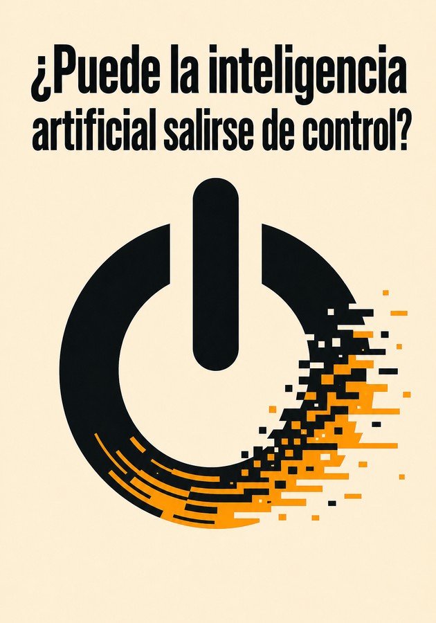 Portada del libro ¿Puede la inteligencia artificial salirse de control?, de 12min Originals — resumen crítico y reseña en 12min