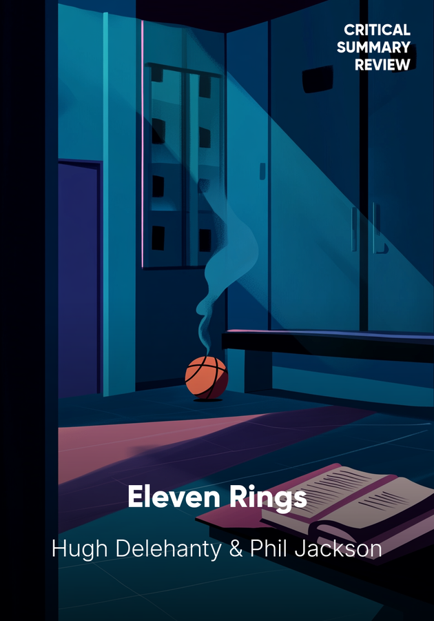 Book cover of Eleven Rings by Hugh Delehanty & Phil Jackson — critical summary review on 12min