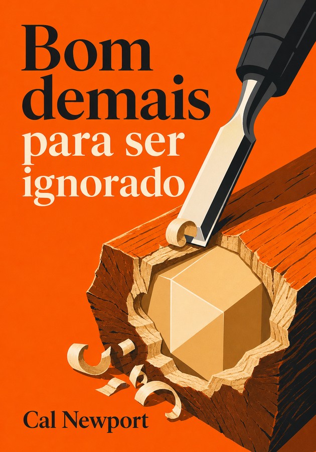 Capa do livro Bom demais para ser ignorado, de Cal Newport — resumo e resenha crítica no 12min