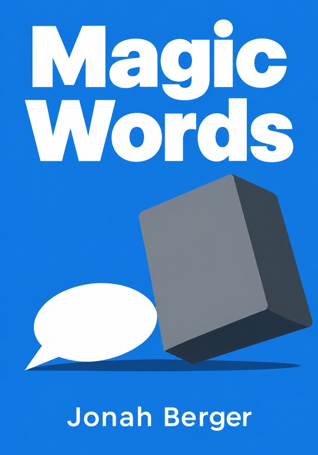 Portada del libro Magic Words, de Jonah Berger — resumen crítico y reseña en 12min