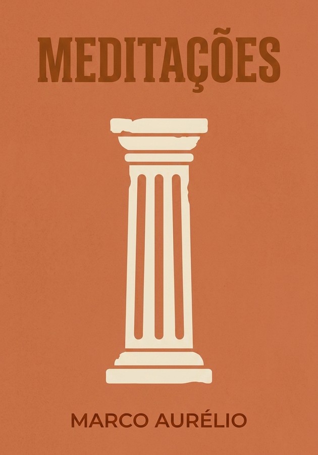 Capa do livro Meditações, de Marco Aurélio — resumo e resenha crítica no 12min