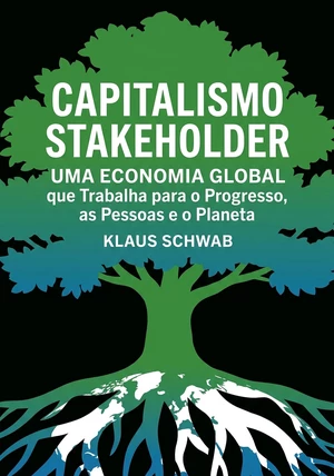 Capa do livro Capitalismo stakeholder, de Klaus Schwab — resumo e resenha crítica no 12min