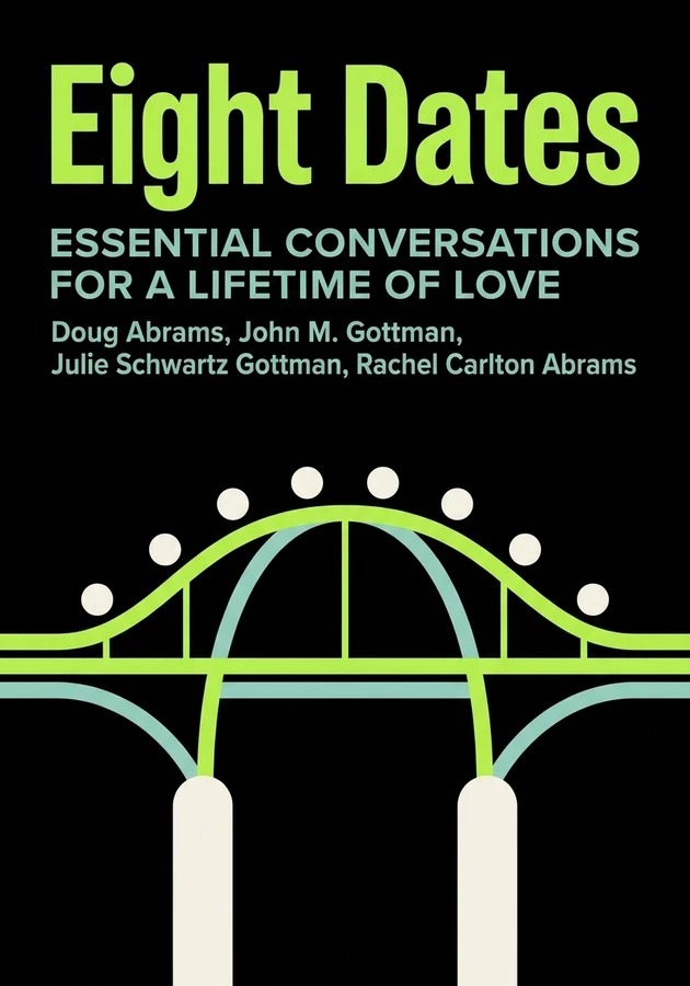Book cover of Eight Dates by John M. Gottman — critical summary review on 12min
