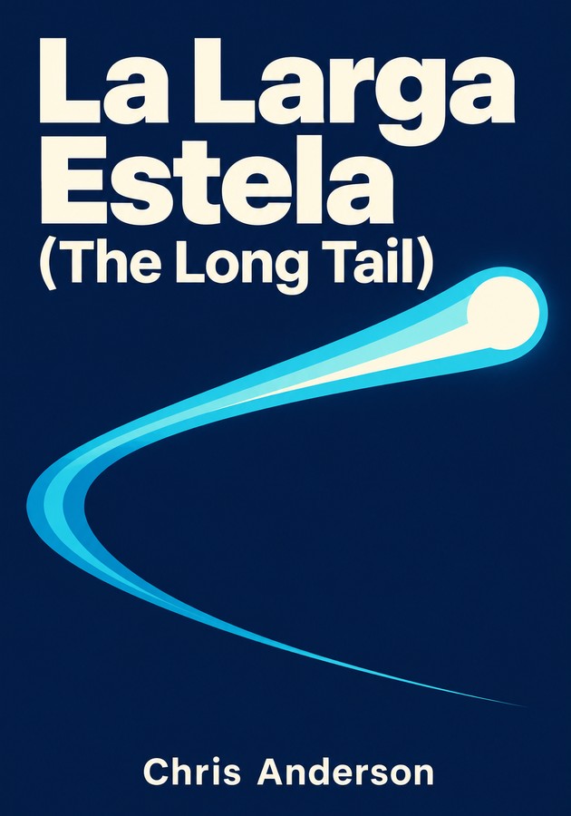 Portada del libro La Larga Estela (The Long Tail), de Chris Anderson  — resumen crítico y reseña en 12min
