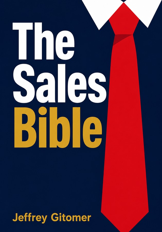 Capa do livro The Sales Bible, de Jeffrey Gitomer — resumo e resenha crítica no 12min