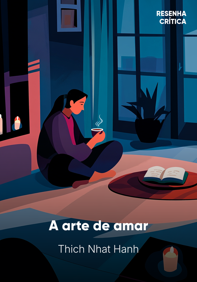Capa do livro A arte de amar, de Thich Nhat Hanh — resumo e resenha crítica no 12min