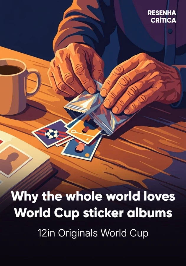 Book cover of Why the whole world loves World Cup sticker albums by 12min Originals — critical summary review on 12min