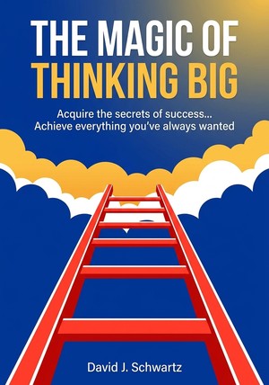 Book cover of The Magic of Thinking Big: The true secret of success by David J. Schwartz — critical summary review on 12min