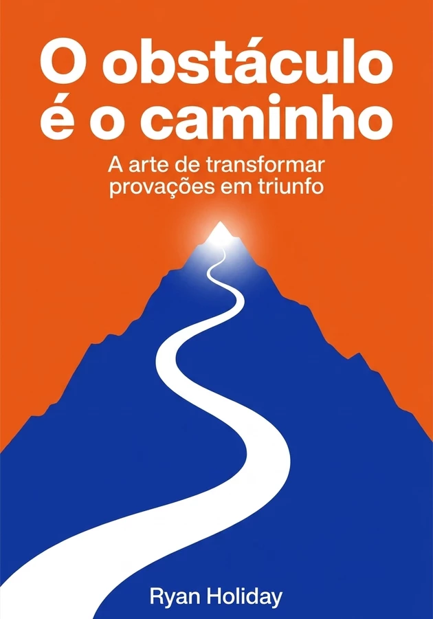 Capa do livro O obstáculo é o caminho, de Ryan Holiday — resumo e resenha crítica no 12min