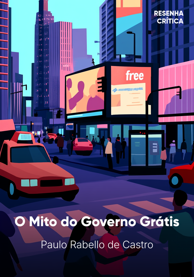 Capa do livro O Mito do Governo Grátis, de Paulo Rabello de Castro — resumo e resenha crítica no 12min