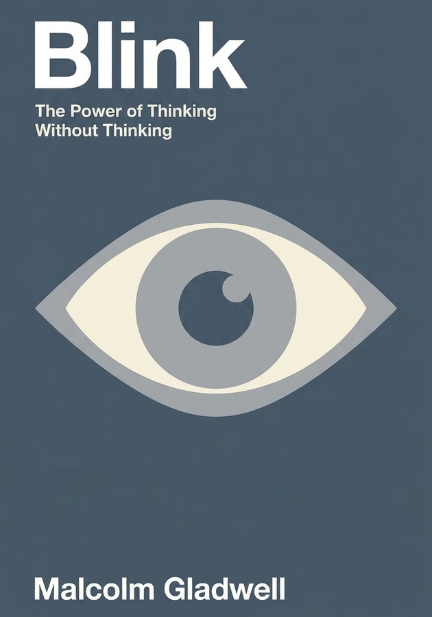 Book cover of Blink by Malcolm Gladwell — critical summary review on 12min