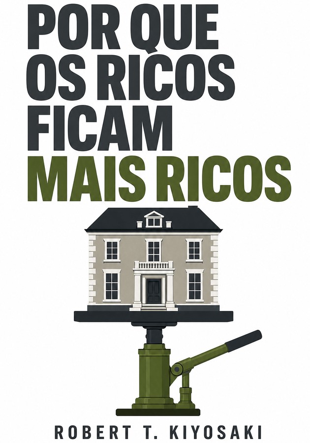 Capa do livro Por que os ricos ficam mais ricos, de Robert T. Kiyosaki — resumo e resenha crítica no 12min
