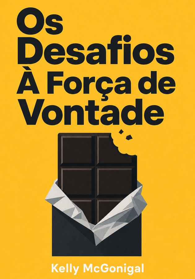 Capa do livro Os Desafios À Força de Vontade, de Kelly McGonigal — resumo e resenha crítica no 12min