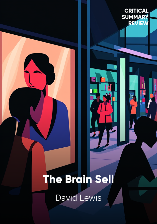 Book cover of The Brain Sell by David Lewis — critical summary review on 12min