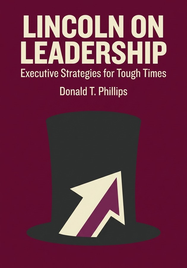 Book cover of Lincoln on Leadership by Donald T. Phillips — critical summary review on 12min
