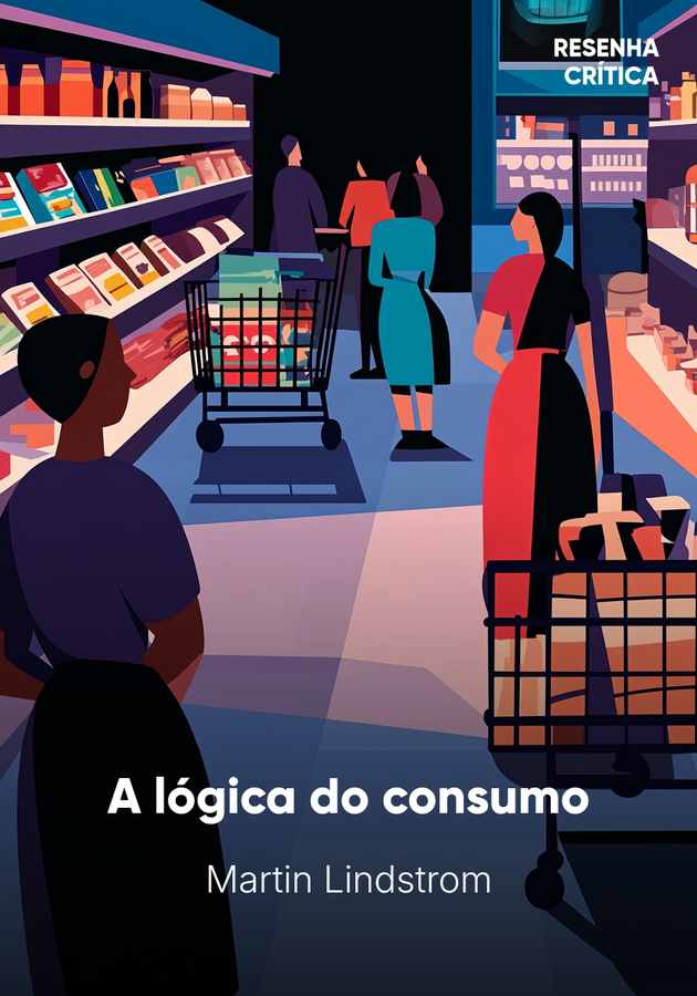 Capa do livro A lógica do consumo, de Martin Lindstrom — resumo e resenha crítica no 12min