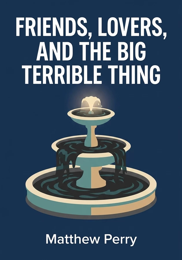 Book cover of Friends, Lovers, and the Big Terrible Thing by Matthew Perry — critical summary review on 12min