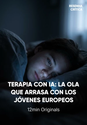 Portada del libro TERAPIA CON IA: LA OLA QUE ARRASA CON LOS JÓVENES EUROPEOS, de 12min Originals — resumen crítico y reseña en 12min