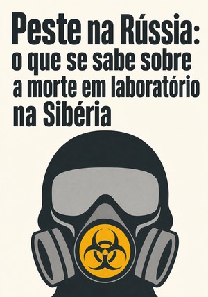 Capa do livro Peste na Rússia: o que se sabe sobre a morte em laboratório na Sibéria, de 12min Originals — resumo e resenha crítica no 12min