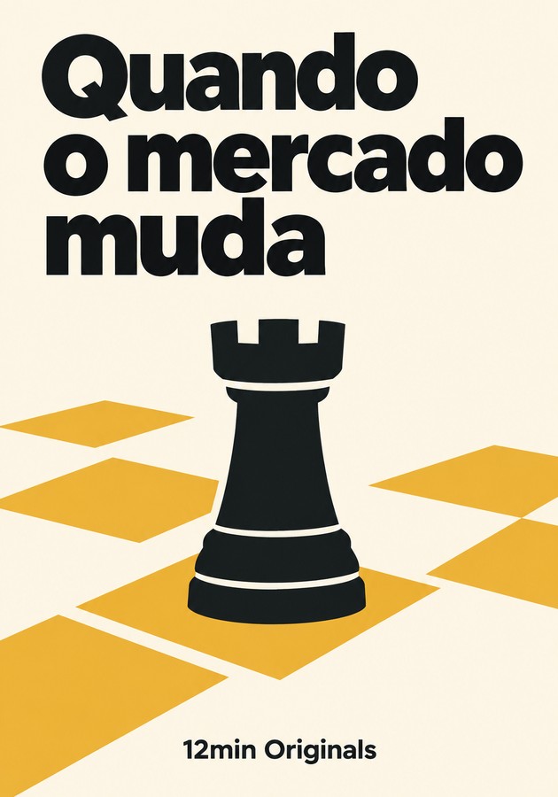 Capa do livro Quando o mercado muda, de 12min Originals — resumo e resenha crítica no 12min
