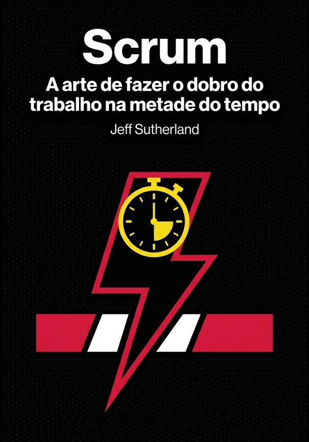 Capa do livro Scrum, de Jeff Sutherland — resumo e resenha crítica no 12min