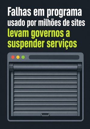 Capa do livro Falhas em programa usado por milhões de sites levam governos a suspender serviços, de 12min Originals — resumo e resenha crítica no 12min