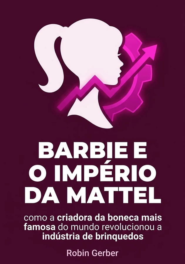 Capa do livro Barbie e o império da Mattel	, de Robin Gerber — resumo e resenha crítica no 12min