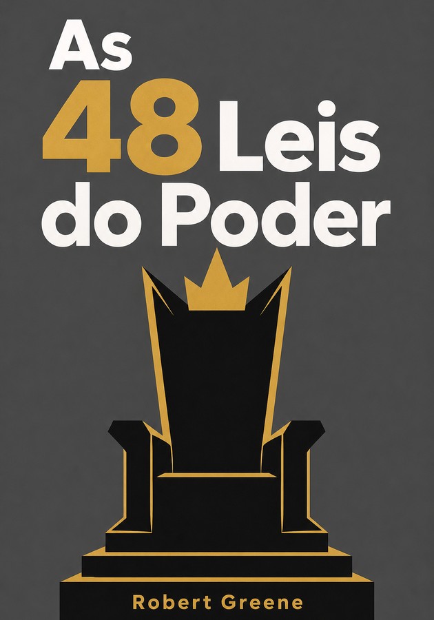Capa do livro As 48 Leis do Poder, de Robert Greene — resumo e resenha crítica no 12min