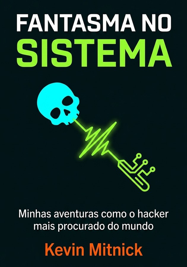 Capa do livro Fantasma no sistema, de Kevin Mitnick — resumo e resenha crítica no 12min