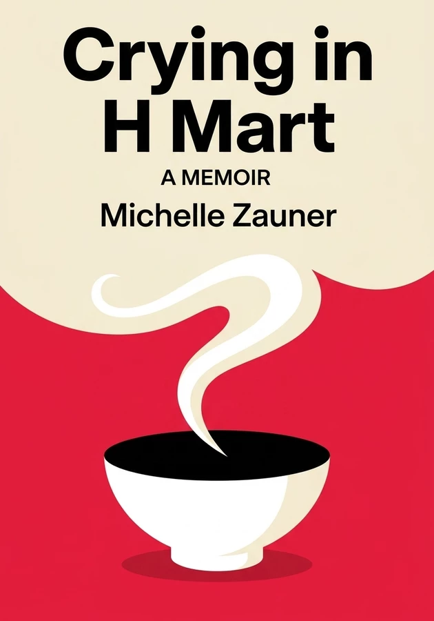 Book cover of Crying in H Mart by Michelle Zauner — critical summary review on 12min