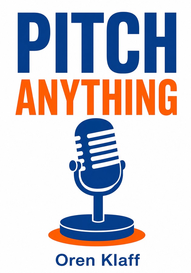 Capa do livro Pitch Anything, de Oren Klaff — resumo e resenha crítica no 12min