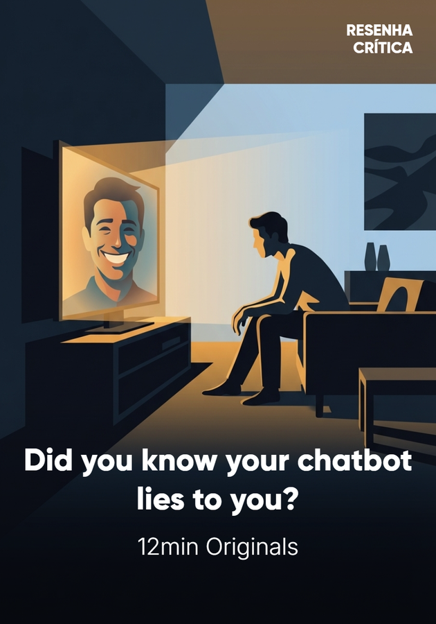 Book cover of Did you know your chatbot lies to you? by 12min Originals — critical summary review on 12min