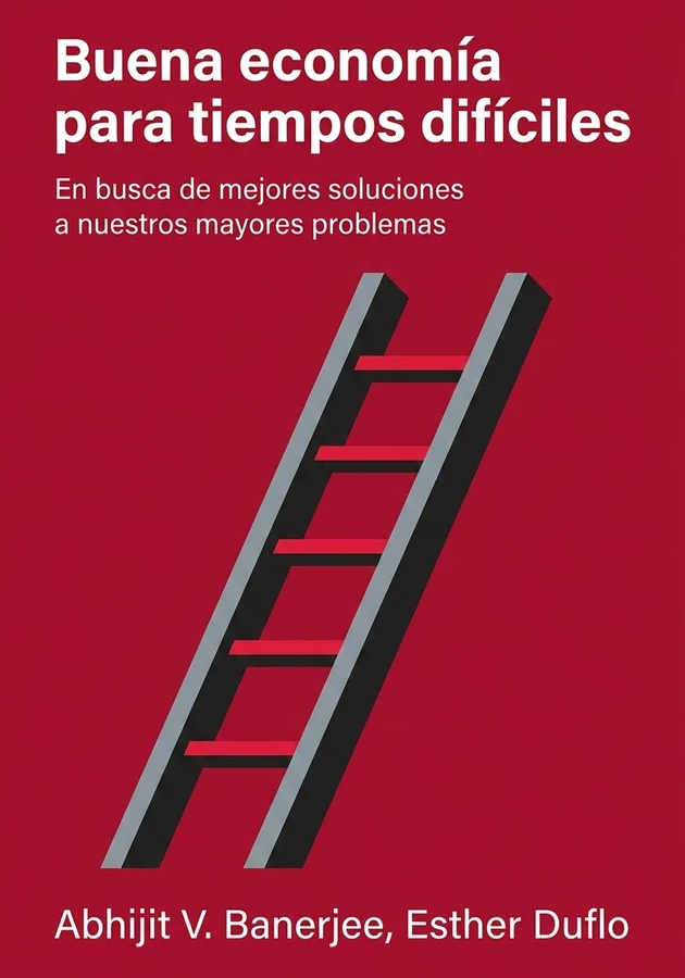 Portada del libro Buena economía para tiempos difíciles, de Esther Duflo — resumen crítico y reseña en 12min