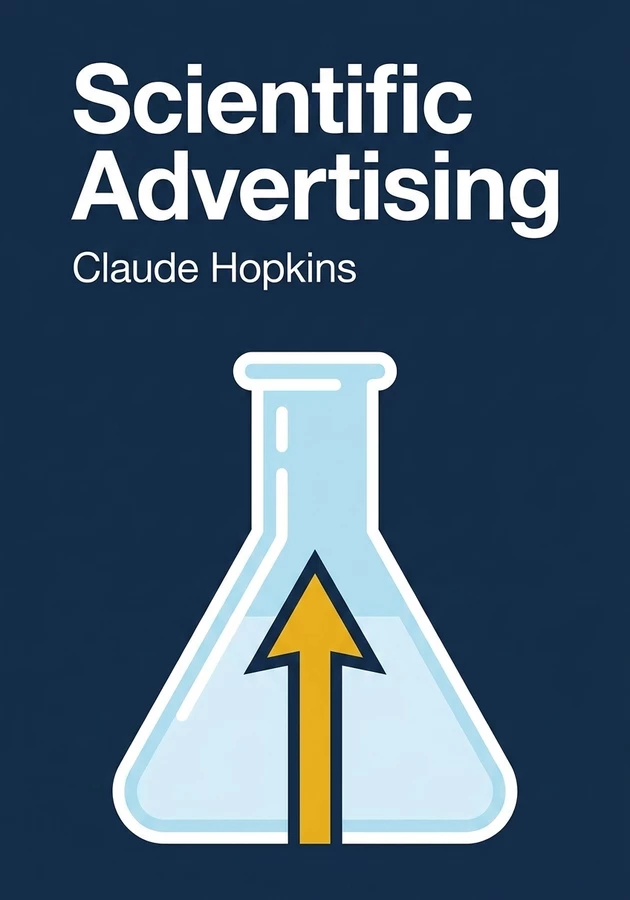 Capa do livro Scientific Advertising, de Claude Hopkins — resumo e resenha crítica no 12min