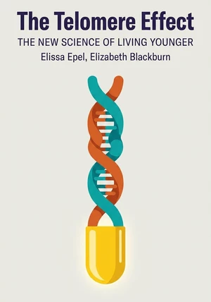 Book cover of The Telomere Effect by Elizabeth Blackburn & Elissa Epel — critical summary review on 12min