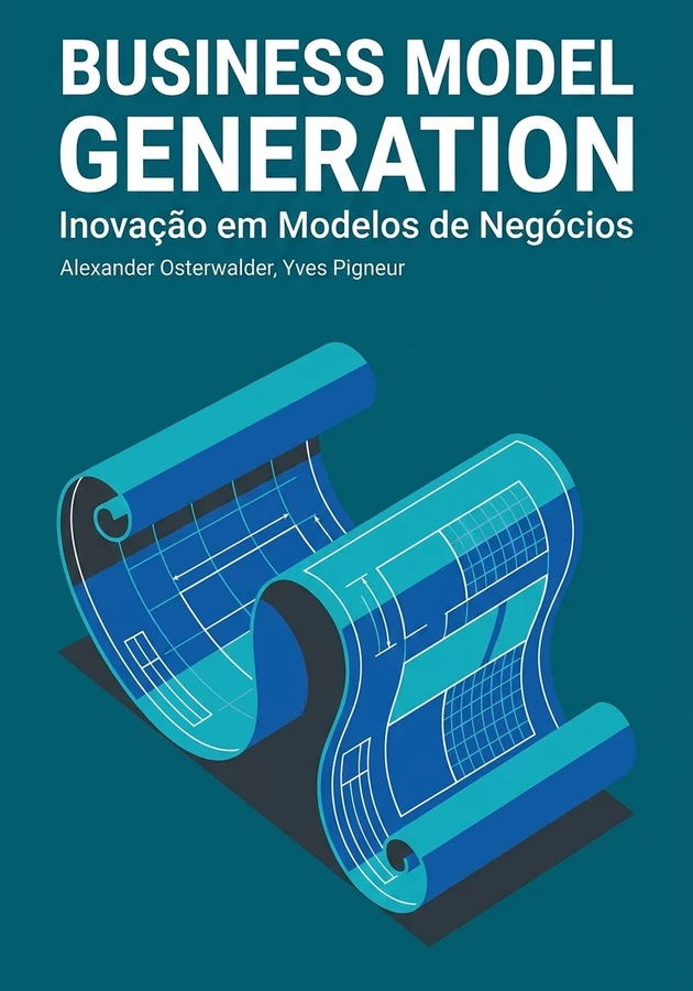 Book cover of Business Model Generation by Yves Pigneur & Alexander Osterwalder — critical summary review on 12min