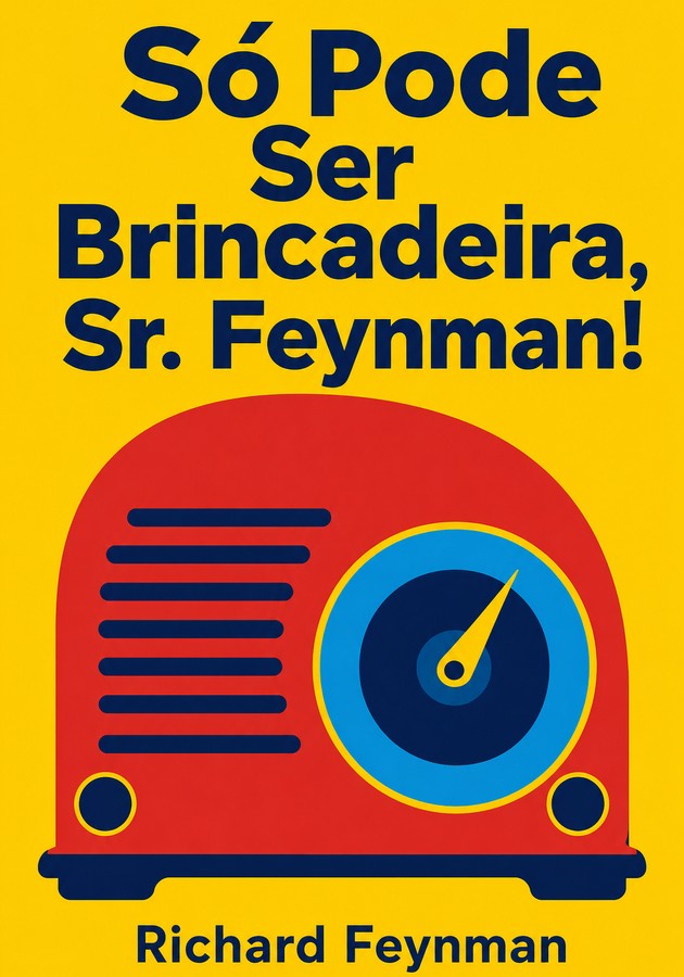 Capa do livro Só Pode Ser Brincadeira, Sr. Feynman!, de Richard Feynman — resumo e resenha crítica no 12min