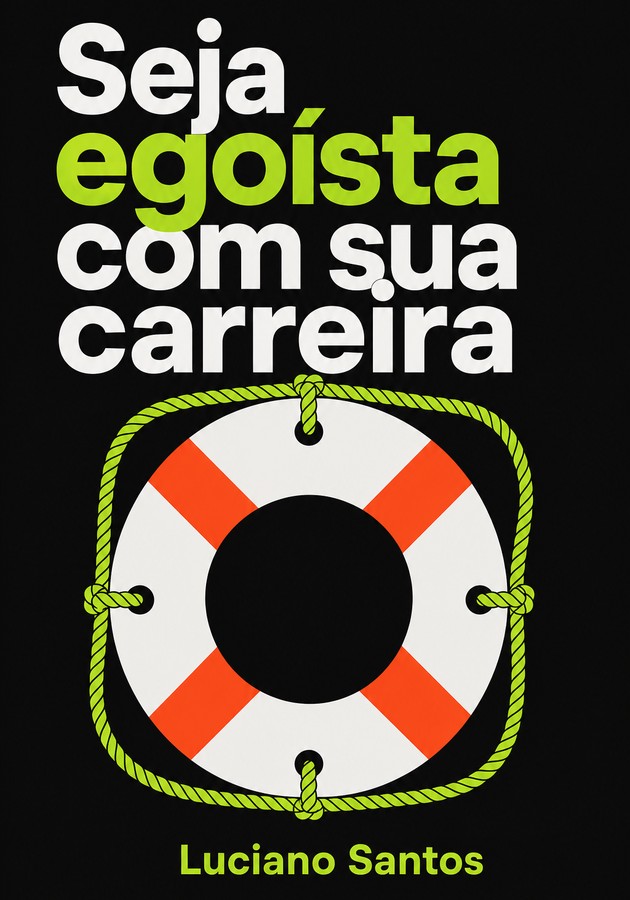 Capa do livro Seja egoísta com sua carreira, de Luciano Santos — resumo e resenha crítica no 12min