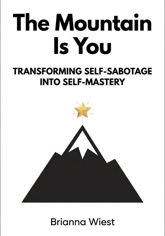 Book cover of The Mountain Is You by Brianna Wiest — critical summary review on 12min