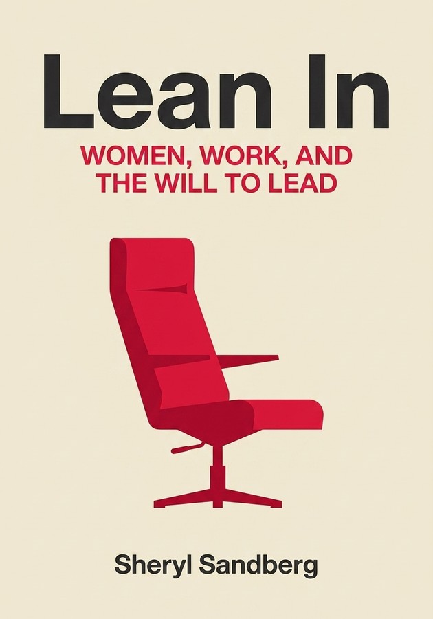 Book cover of Lean In by Sheryl Sandberg — critical summary review on 12min